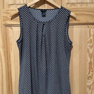 Ann Taylor sleeveless blouse size medium